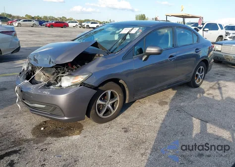 2015 Honda Civic Se from USA, damaged, VIN 2HGFB2F74FH536394